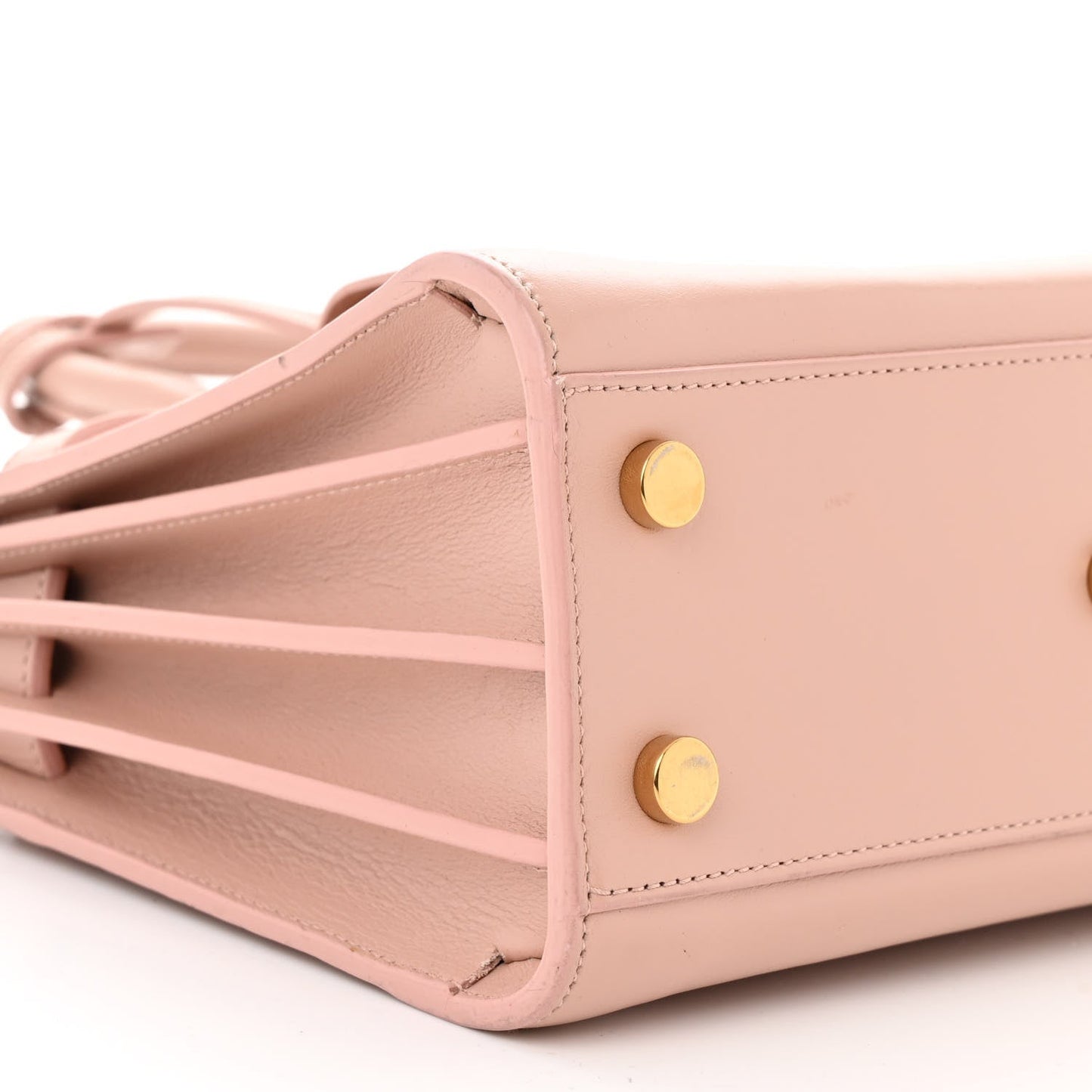 Calfskin Nano Sac De Jour Pale Pink
