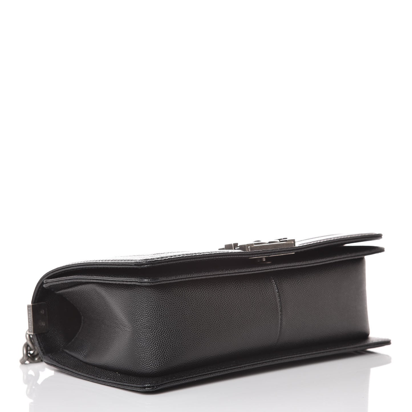 Caviar Quilted Medium Boy Flap Black