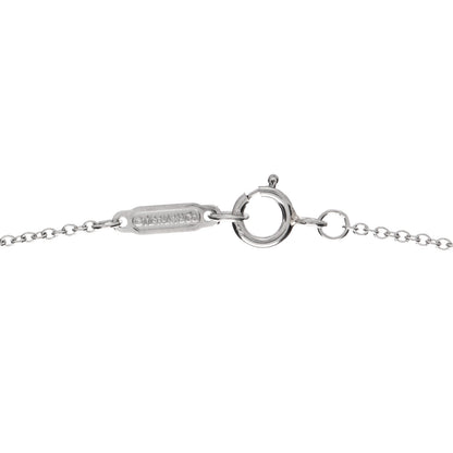 Tiffany Platinum Diamond .30ctw Aria Pendant Necklace 4 of 5