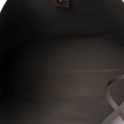 Saint Laurent Calfskin Large Shopping Tote Dark Beige 6 of 16