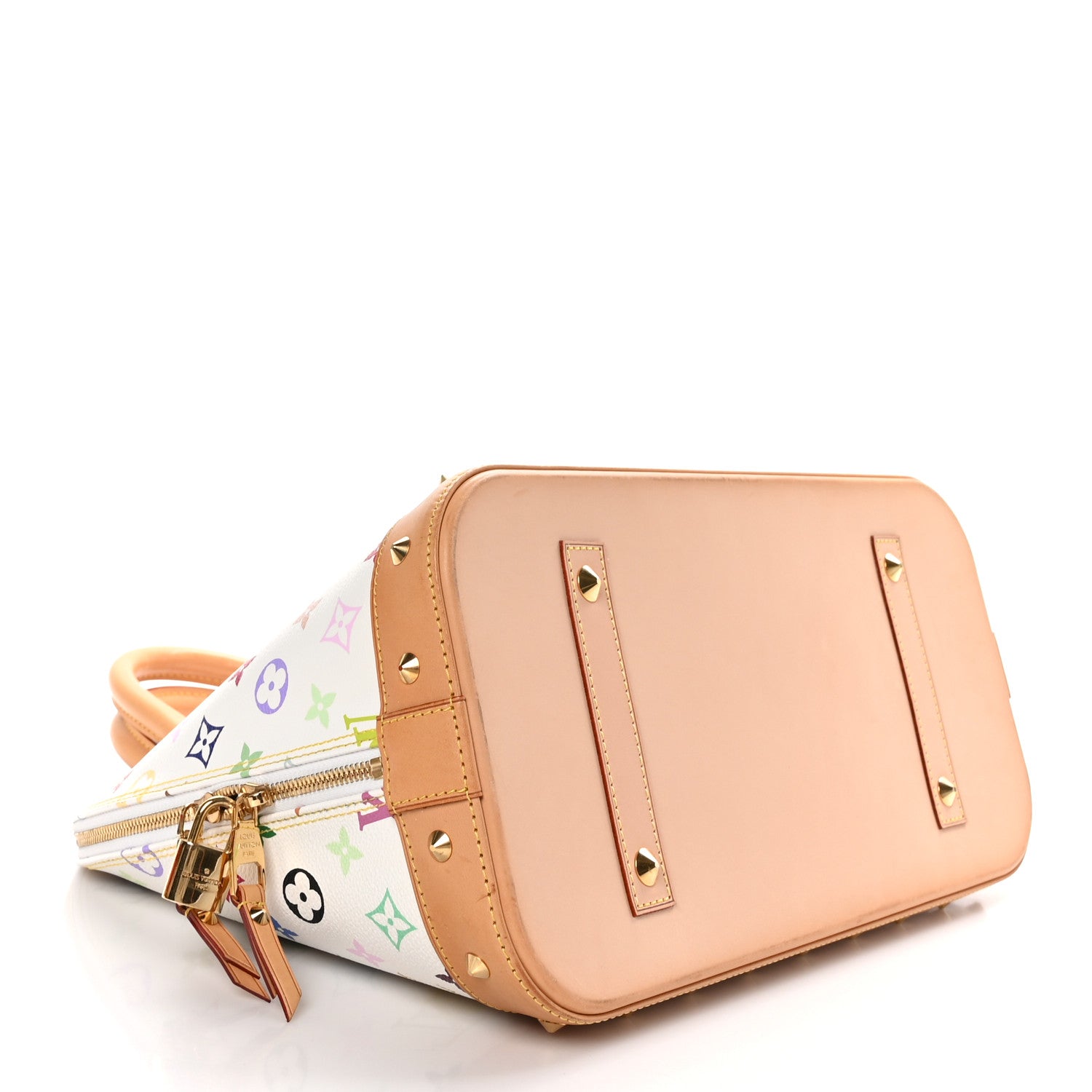 Louis Vuitton Monogram Multicolor Alma GM White 4 of 11