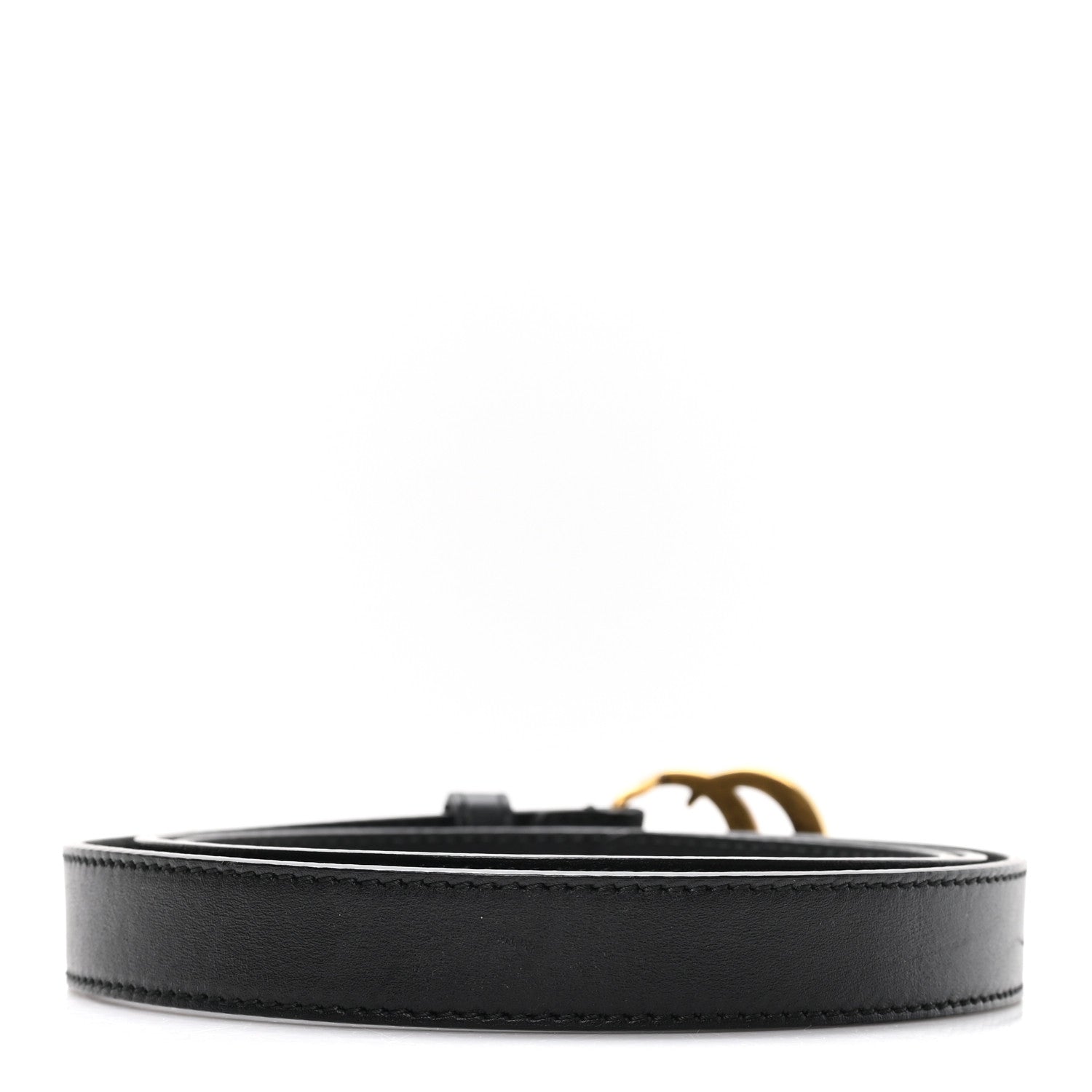 Gucci Calfskin Double G 20mm Belt 105 42 Black 2 of 5