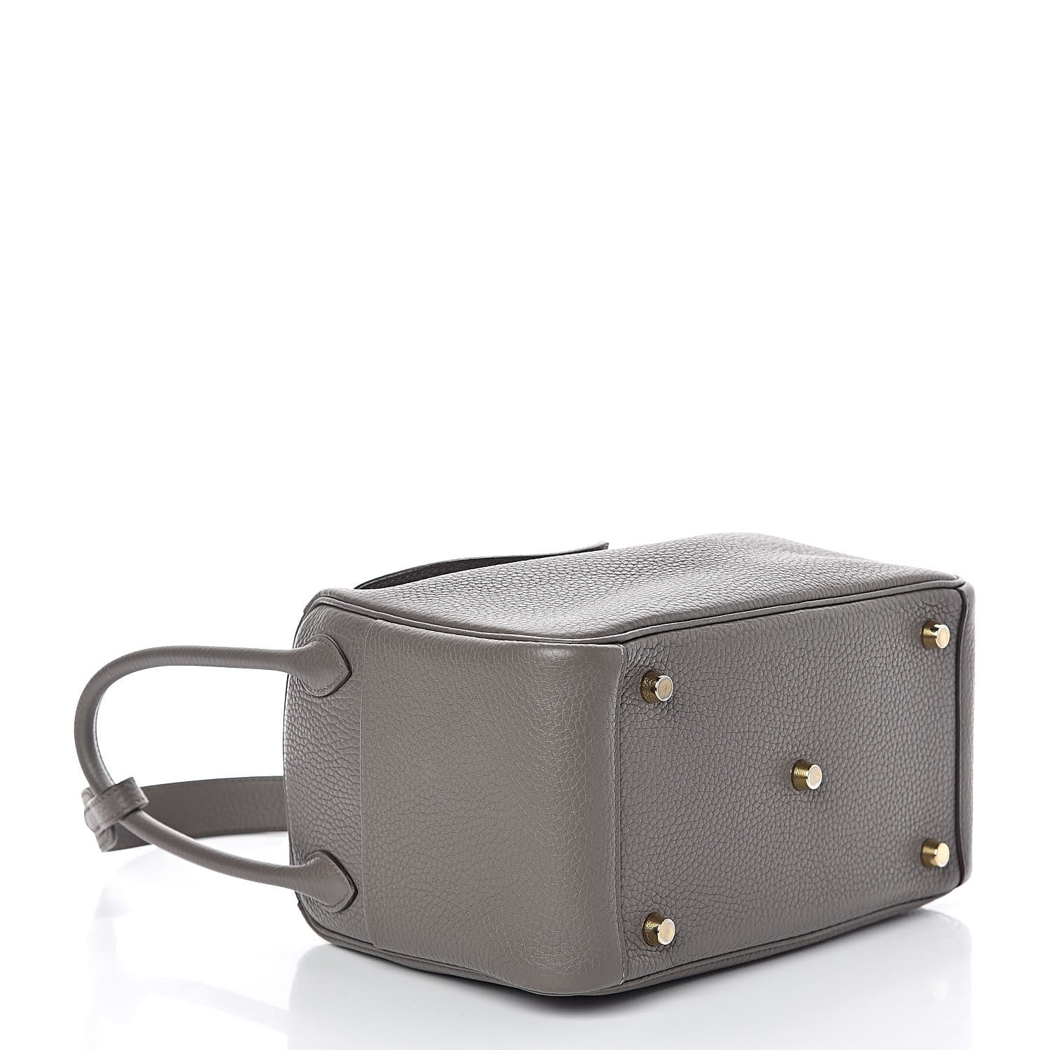 Hermes Taurillon Clemence Lindy 26 Etain 4 of 11