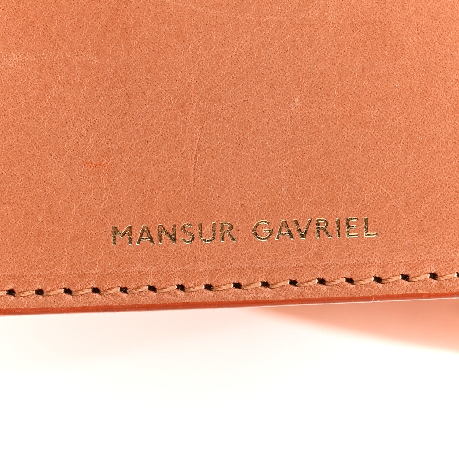 Mansur Gavriel Vegetable Tanned Calfskin Bucket Bag Cammello Rosa 7 of 15