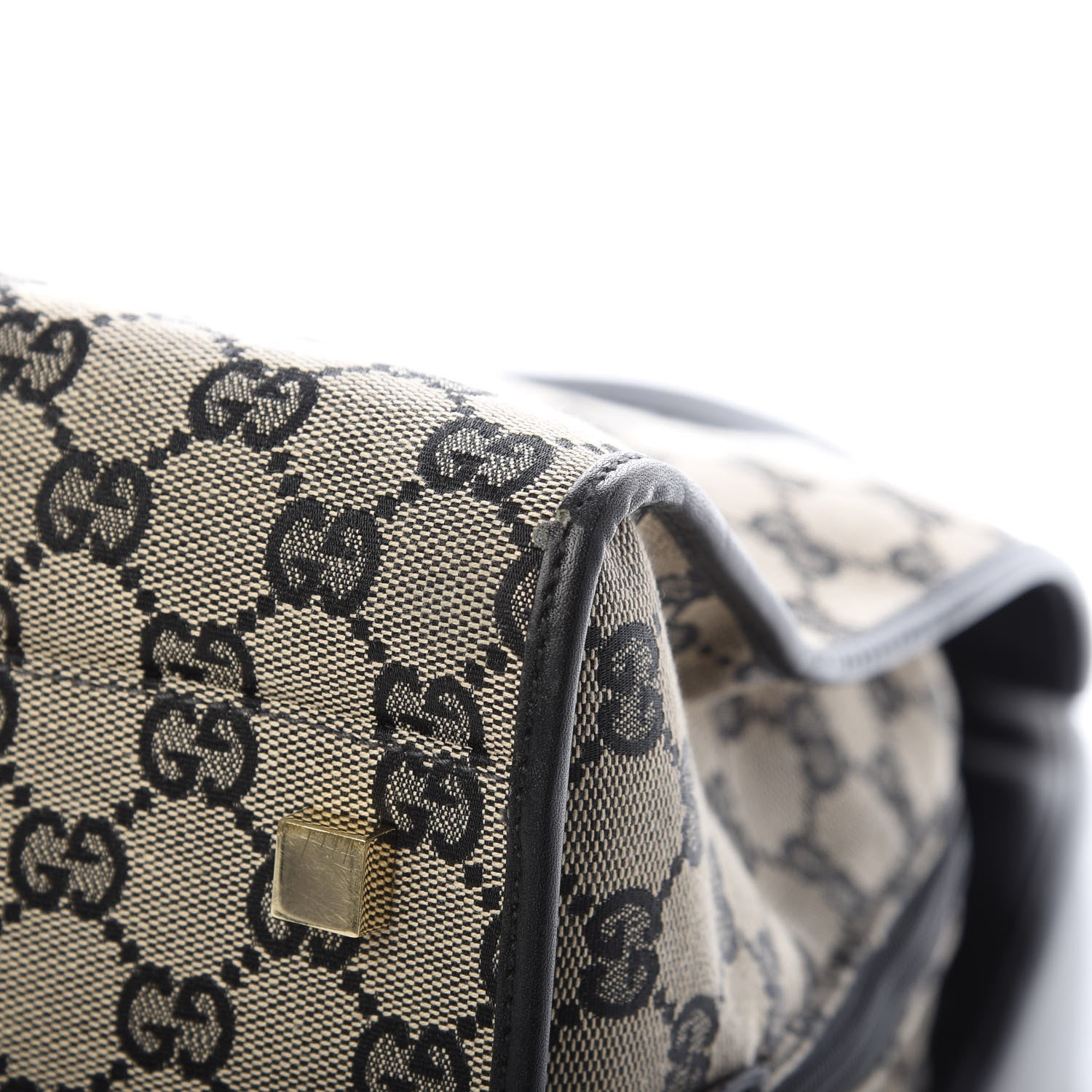 Gucci Monogram Jackie Shoulder Bag Navy 10 of 15