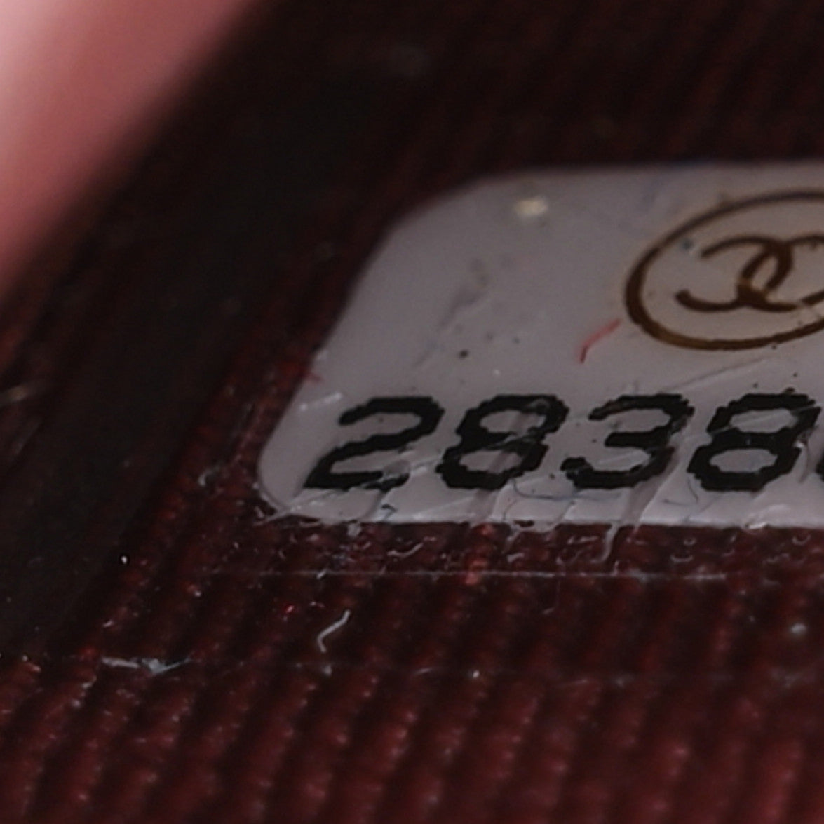 Chanel Lambskin Quilted Wallet On Chain WOC Burgundy 7 of 10