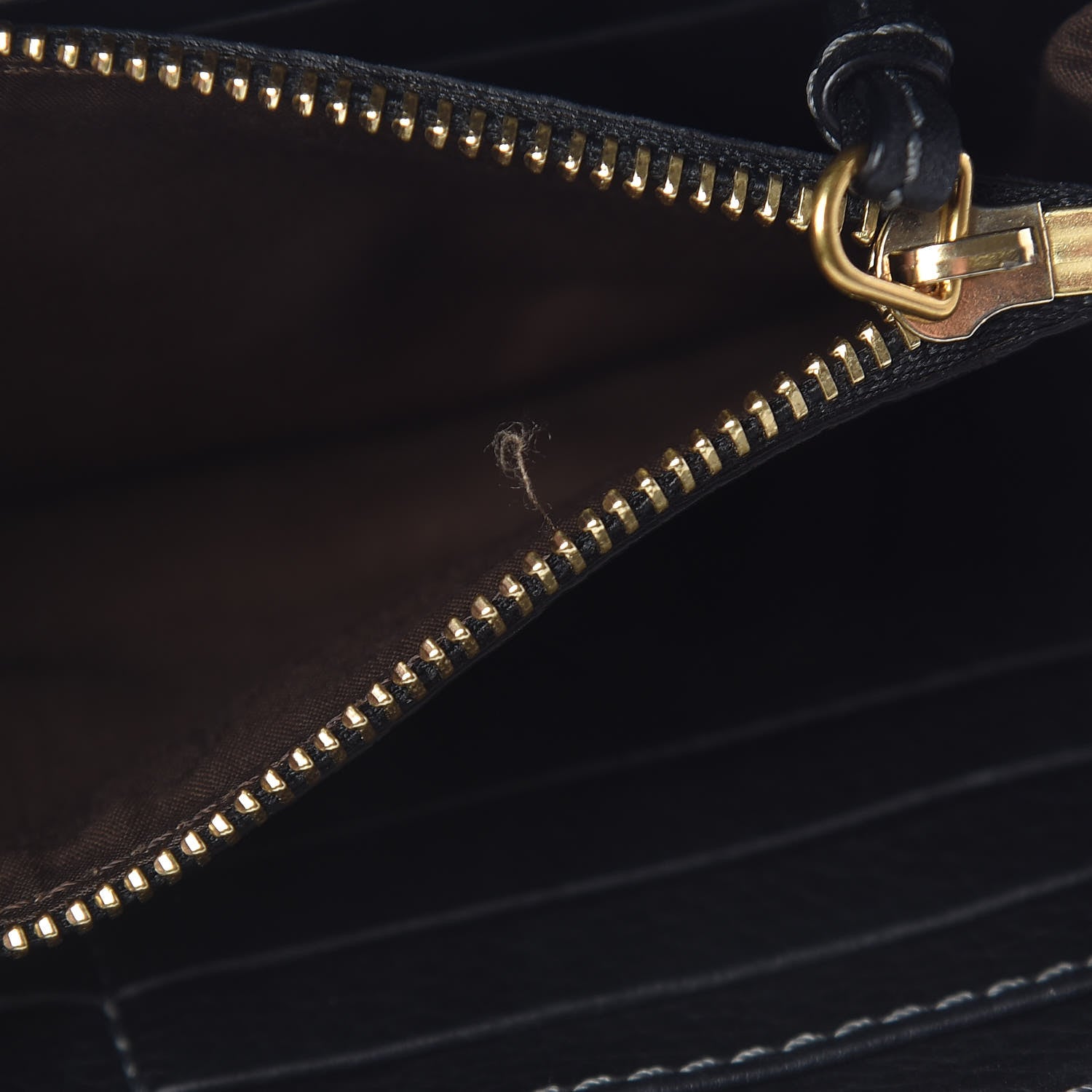 Chloe Grained Calfskin Marcie Long Zip Around Wallet Black 16 of 17