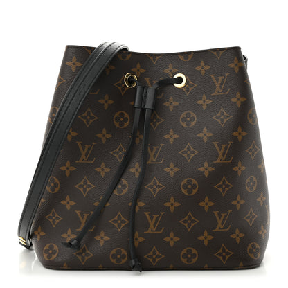 Louis Vuitton Monogram Neonoe MM Black 1 of 8