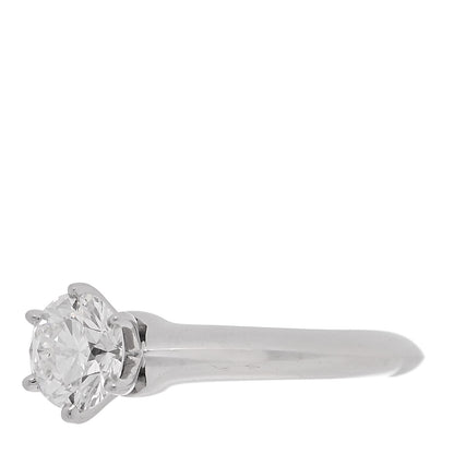 Tiffany Platinum Diamond .81ct Solitaire Engagement Ring 46 3.75 4 of 7