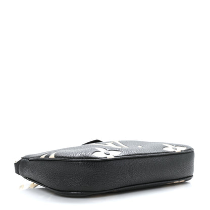 Louis Vuitton Empreinte Monogram Giant Multi Pochette Accessories Mini Pochette Black Beige 3 of 7