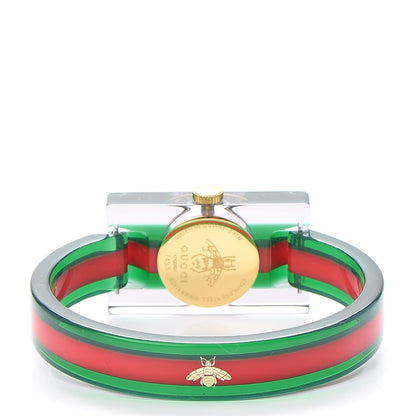 Gucci Stainless Steel Plexiglass 24mm Quartz Watch 4 of 8