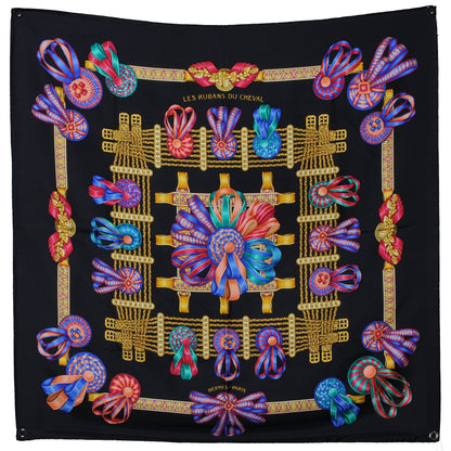 Hermes Silk Les Rubans Du Cheval Scarf 90 2 of 7