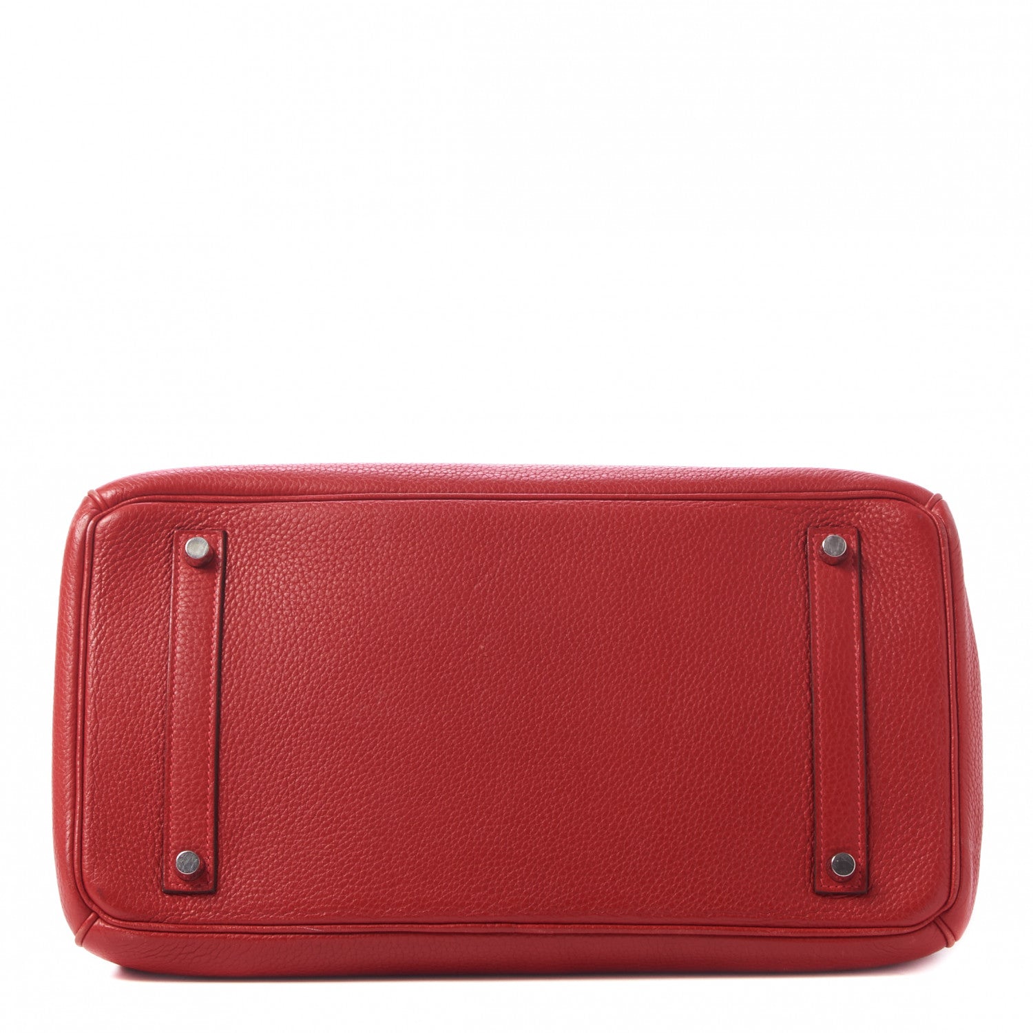 Hermes Taurillon Clemence Birkin 30 Rouge Casaque 5 of 30