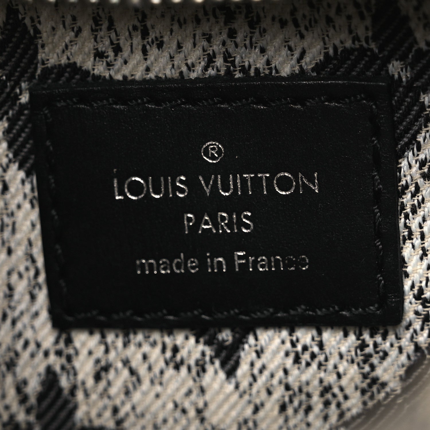 Louis Vuitton Monogram Jacquard Denim Loop Black 6 of 11
