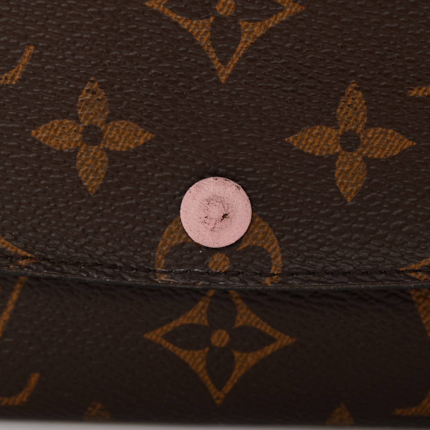 Louis Vuitton Monogram Emilie Wallet Rose Ballerine 8 of 13