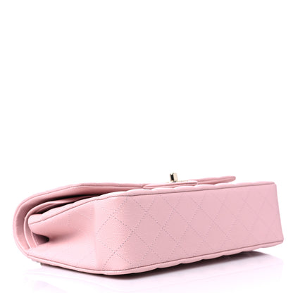 Chanel Caviar Quilted Medium Double Flap Light Pink 4 of 10