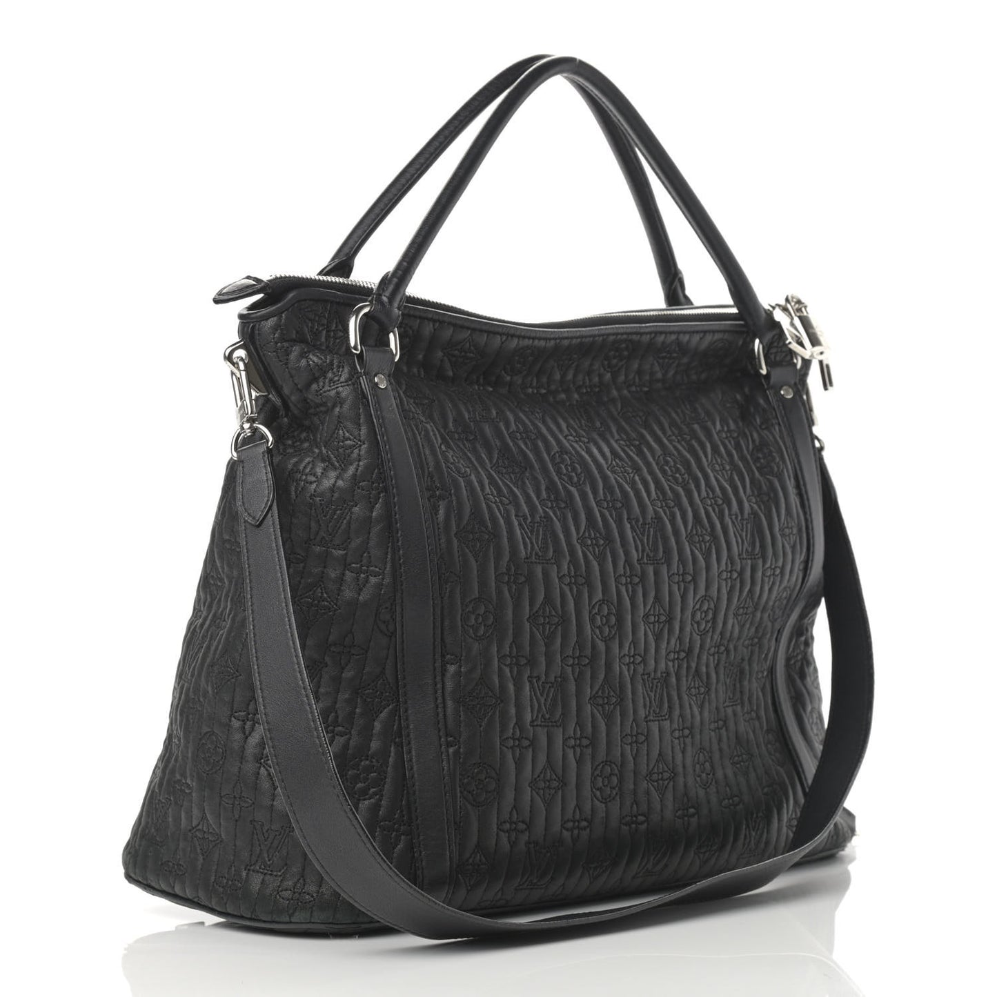 Monogram Lambskin Antheia Ixia PM Black