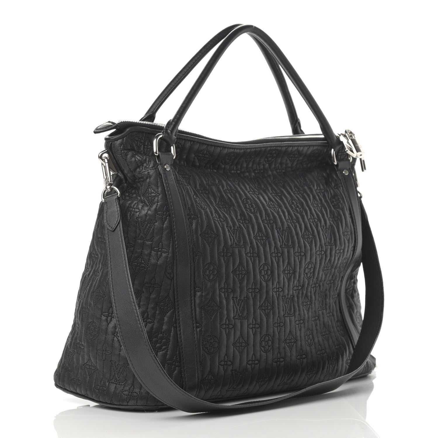 Louis Vuitton Monogram Lambskin Antheia Ixia PM Black 3 of 16