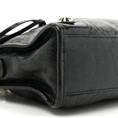 Balenciaga Agneau Classic Gold Hardware Mini City Black 9 of 14