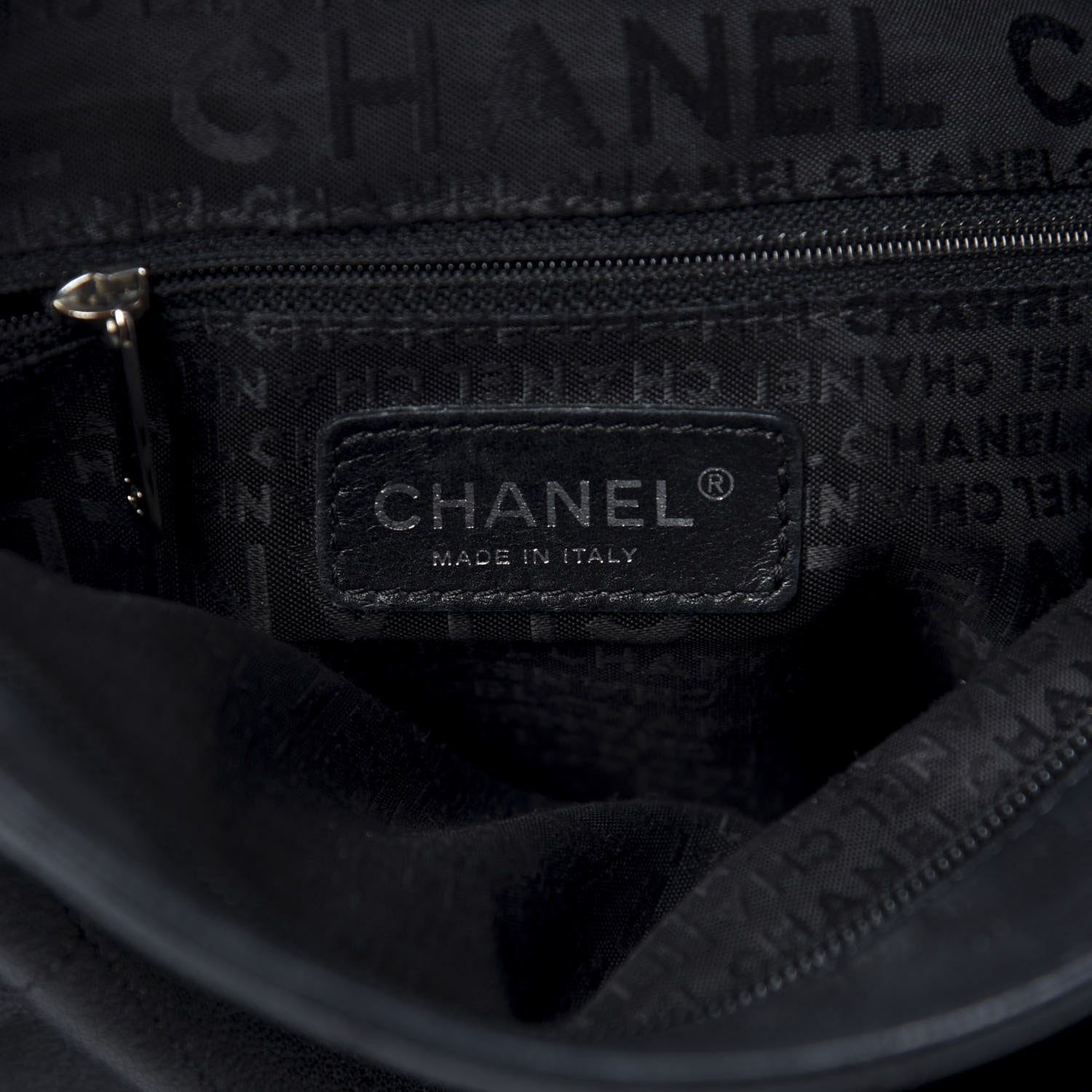 Chanel Lambskin Stitched Medium Ultimate Soft Tote Black 8 of 8