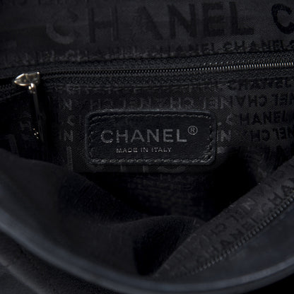 Chanel Lambskin Stitched Medium Ultimate Soft Tote Black 8 of 8