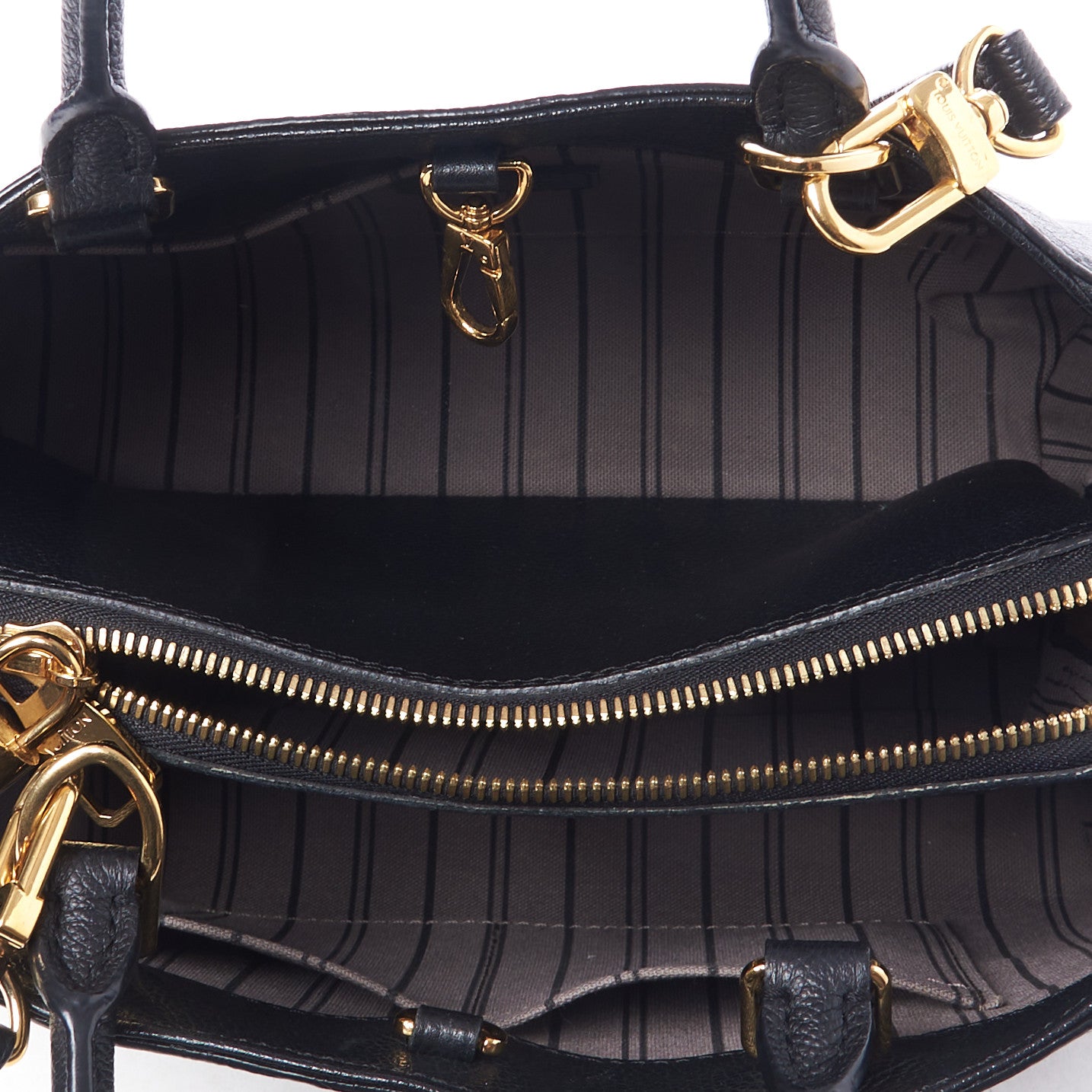 Louis Vuitton Empreinte Montaigne BB Black 6 of 7