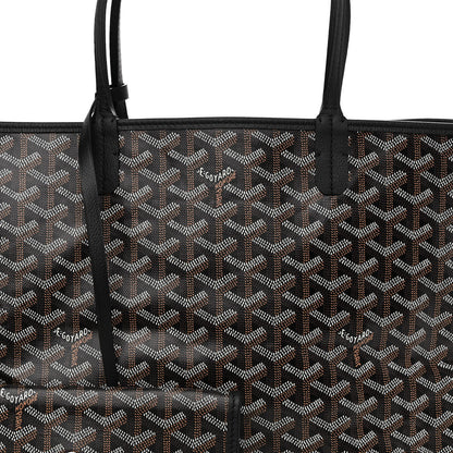 Goyard Goyardine Saint Louis PM Black 9 of 12