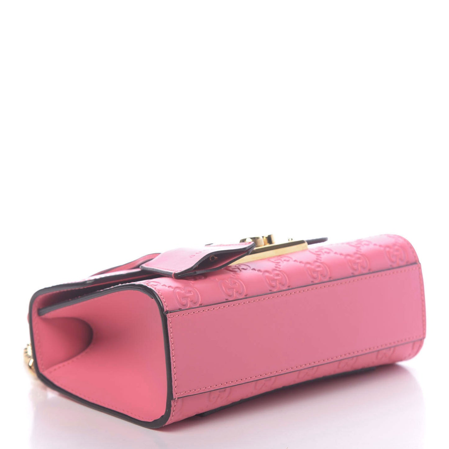 Guccissima Small Padlock Shoulder Bag Flush