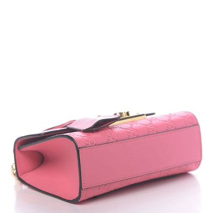 Gucci Guccissima Small Padlock Shoulder Bag Flush 5 of 11
