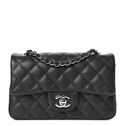 Chanel Caviar Quilted Mini Rectangular Flap Black 1 of 11