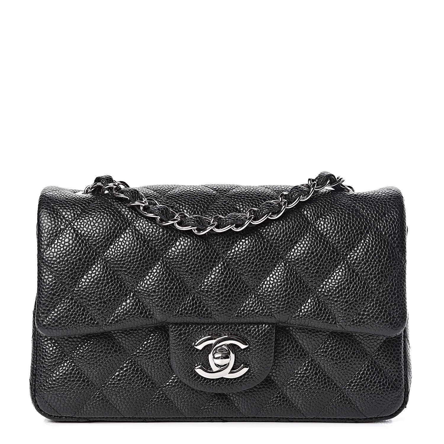 Chanel Caviar Quilted Mini Rectangular Flap Black 1 of 11