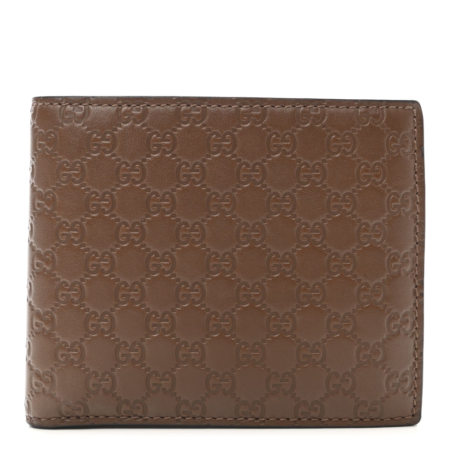 Microguccissima Bi-Fold Wallet Acero