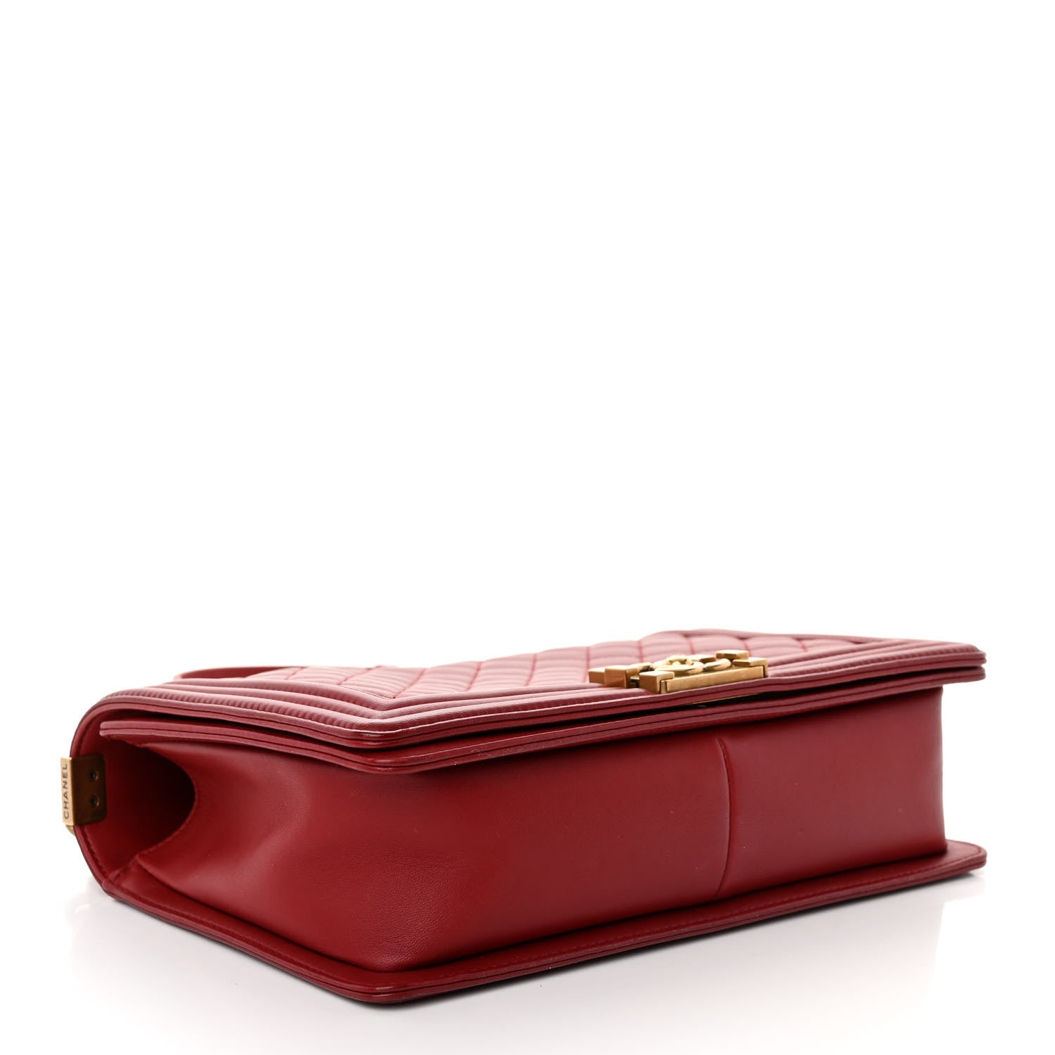 Chanel Lambskin Quilted New Medium Boy Flap Red 4 of 10