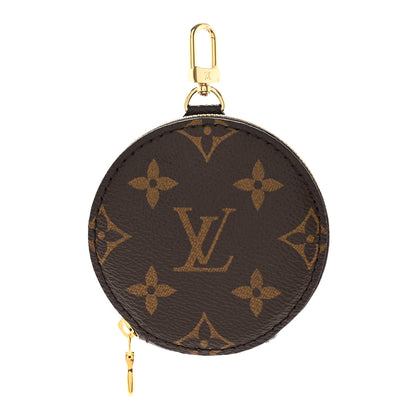 Louis Vuitton Monogram Neverfull BB Round Coin Purse Pivoine 1 of 5