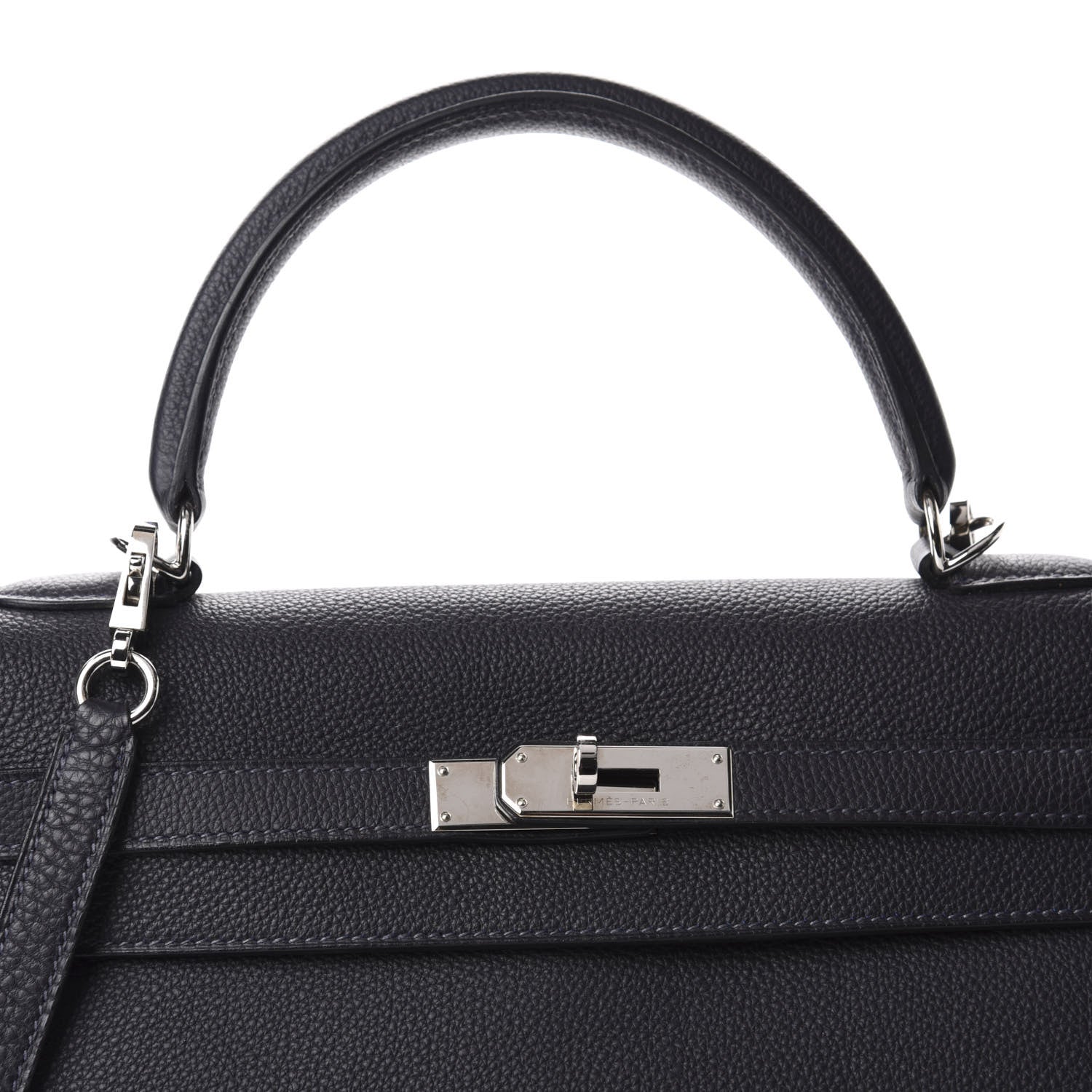 Hermes Togo Kelly Retourne 35 Bleu Nuit 11 of 11