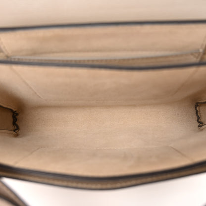 Chloe Suede Calfskin Small Faye Shoulder Bag Motty Grey 5 of 10