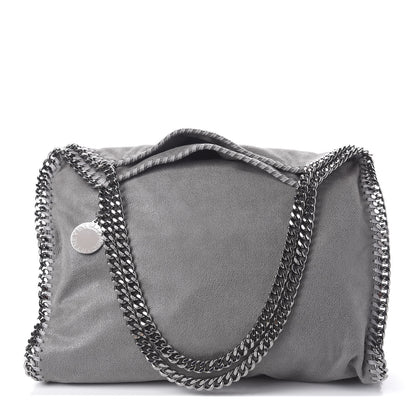 Stella McCartney Shaggy Deer Small Falabella Tote Light Grey 1 of 9