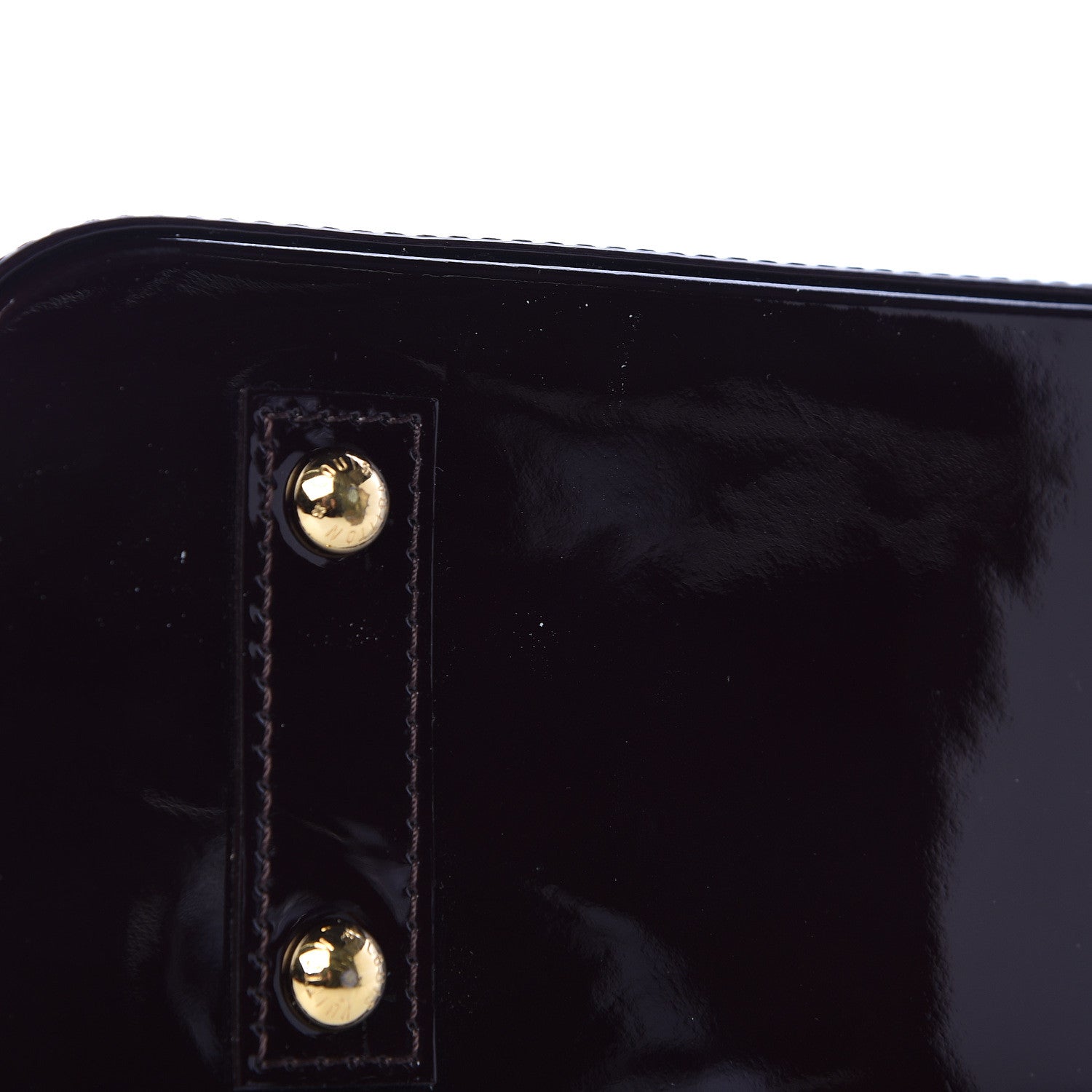 Louis Vuitton Vernis Alma BB Amarante 12 of 13