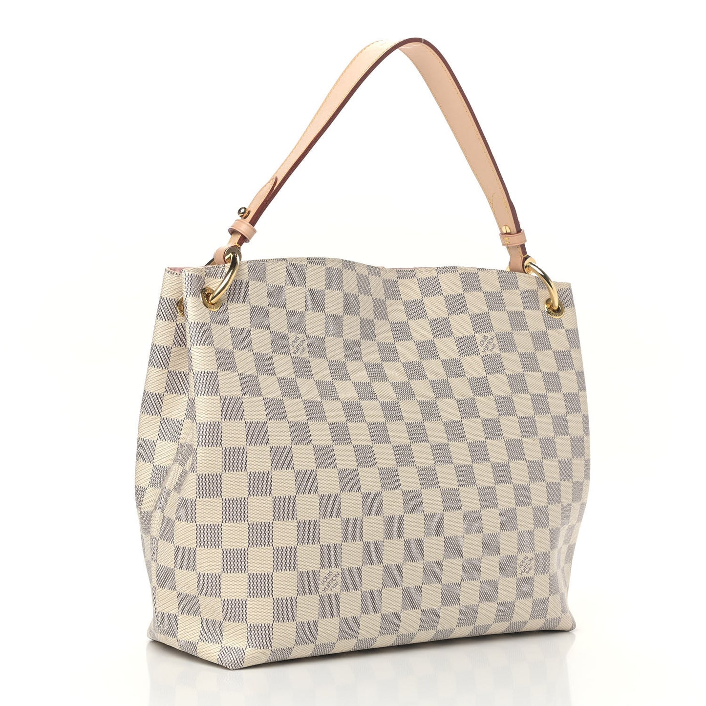 Damier Azur Graceful PM Rose Ballerine
