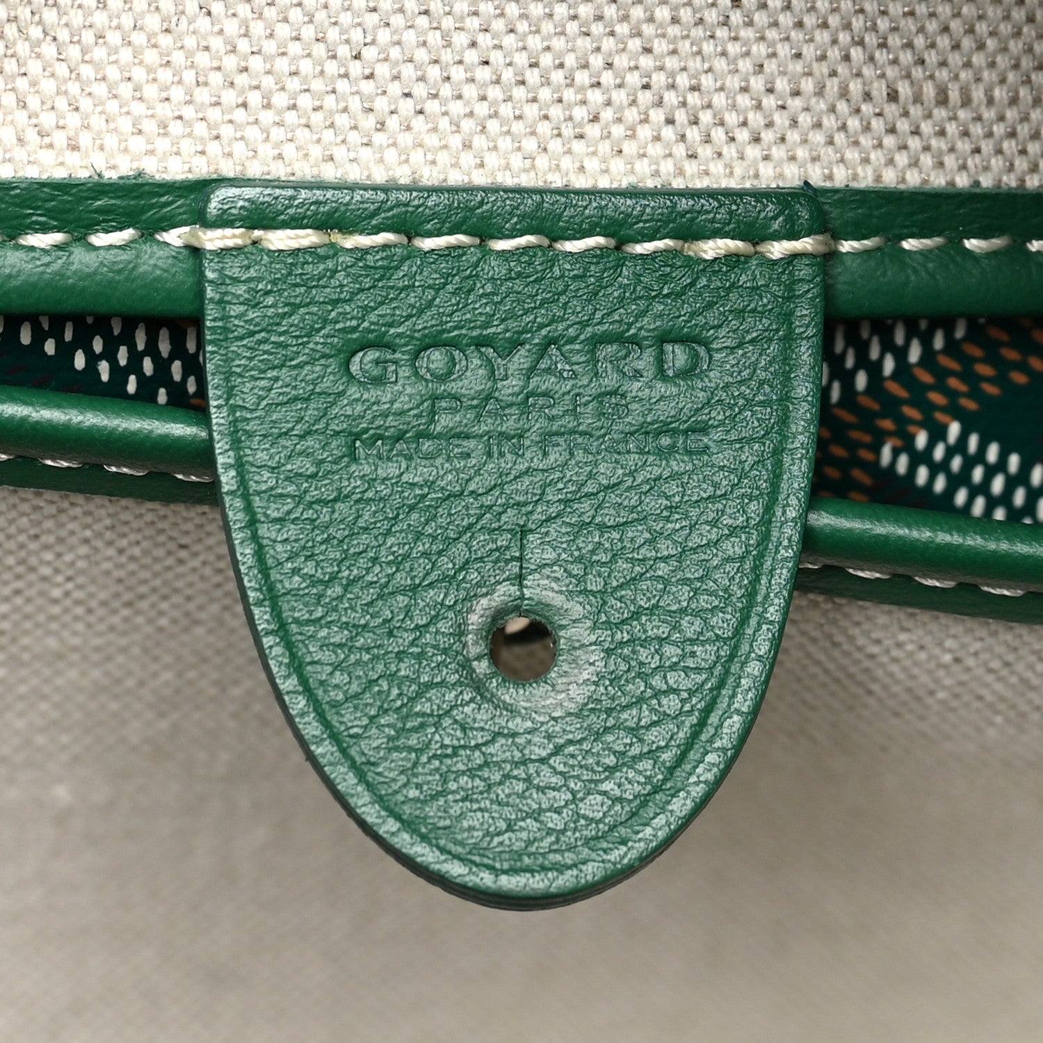 Goyard Goyardine Artois MM Green 5 of 6