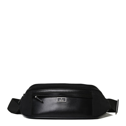 Gucci Canvas Calfskin Belt Bag Black 1 of 11