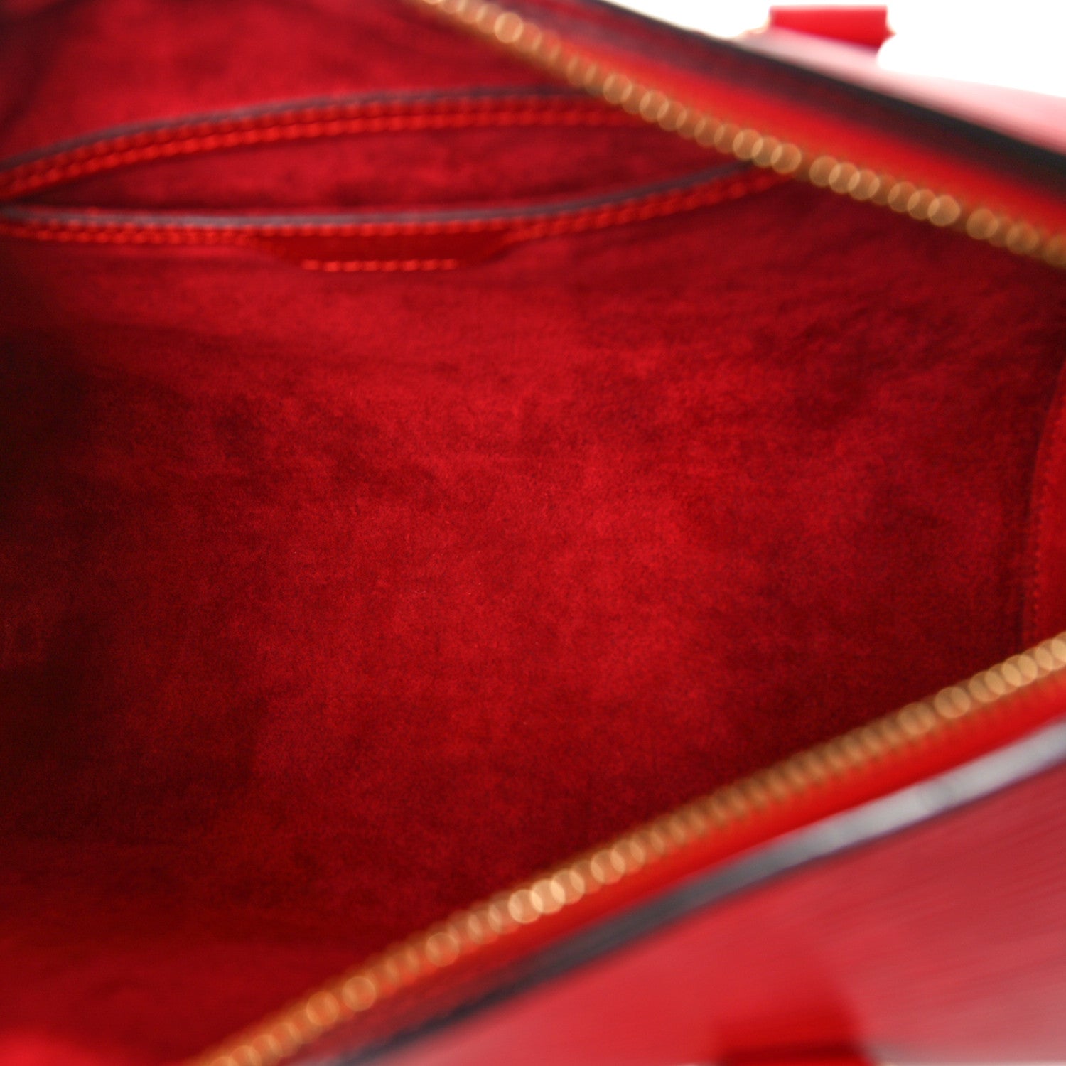 Louis Vuitton Epi Soufflot Castillan Red 5 of 10