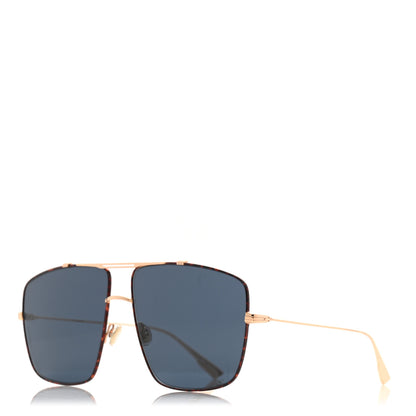 Christian Dior Monsieur 2 Sunglasses Light Gold Havana 1 of 6