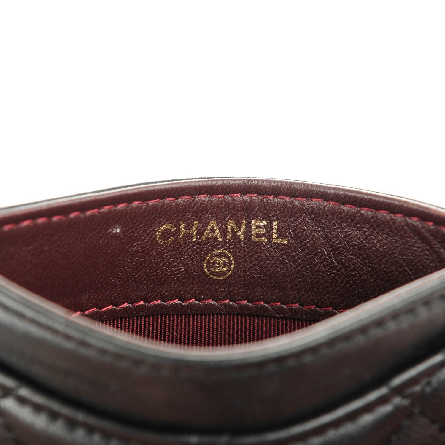 Chanel Lambskin Quilted Card Holder Black 6 of 8