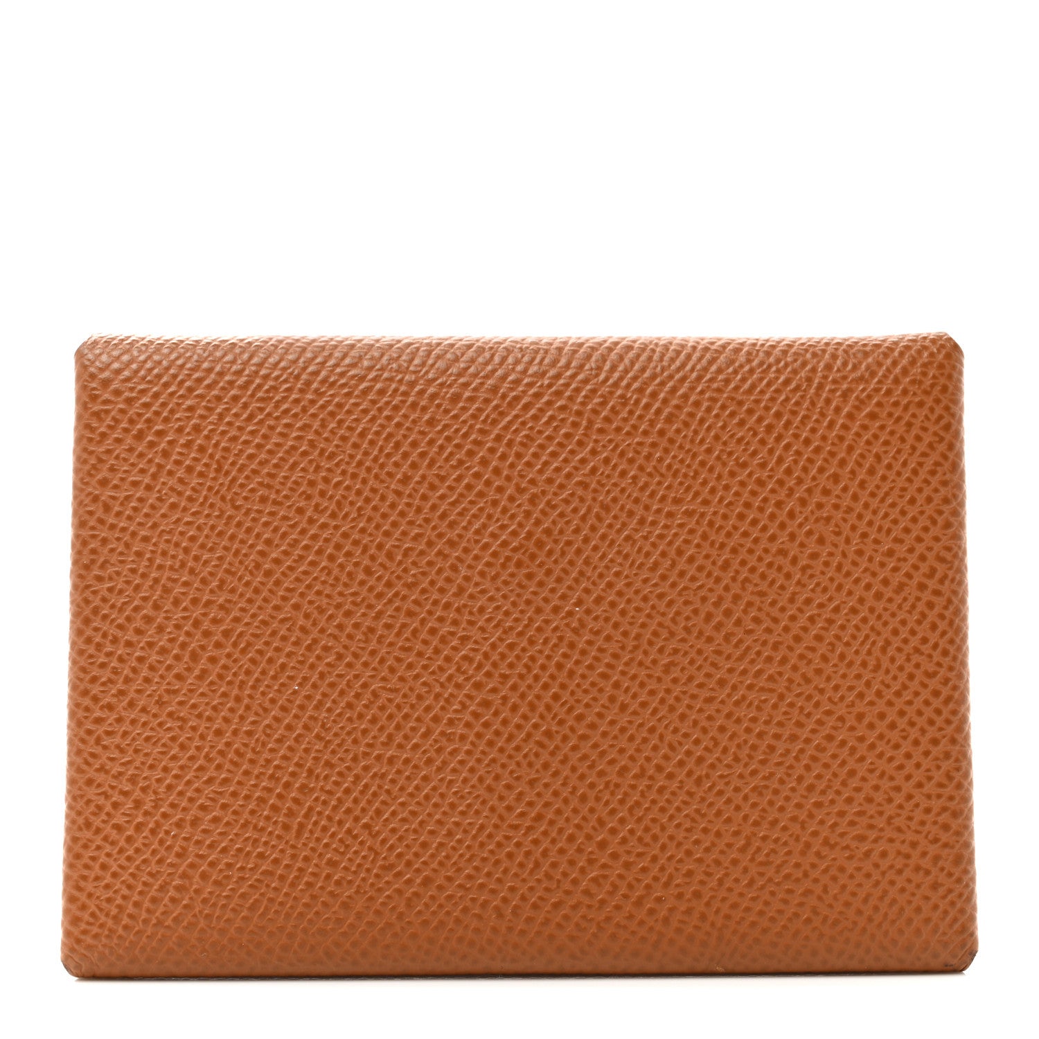 Hermes Epsom Calvi Duo Card Case Gold 1 of 9