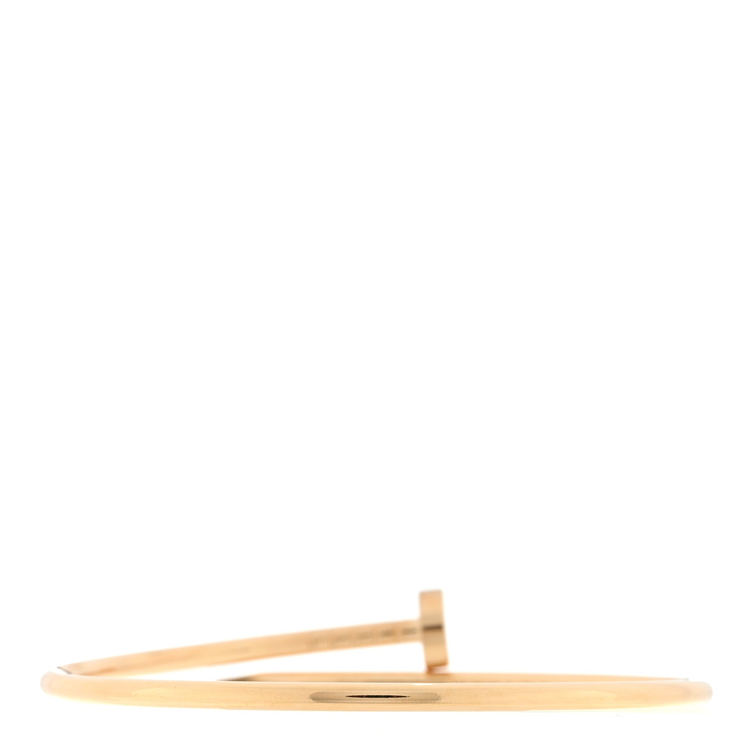 Cartier 18K Yellow Gold Small Juste Un Clou Bracelet 16 2 of 4