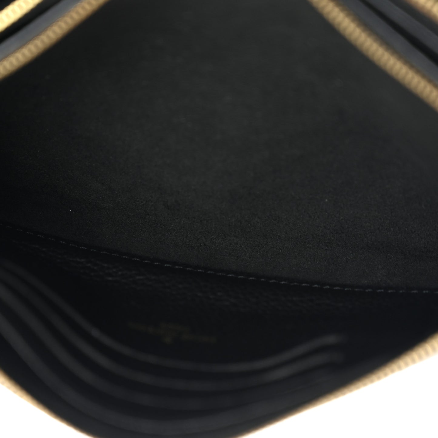 Empreinte Double Zip Pochette Black