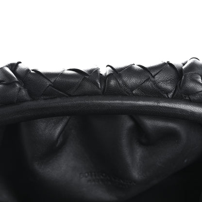 Bottega Veneta Nappa Maxi Intreccio The Pouch Oversized Clutch Black 9 of 14