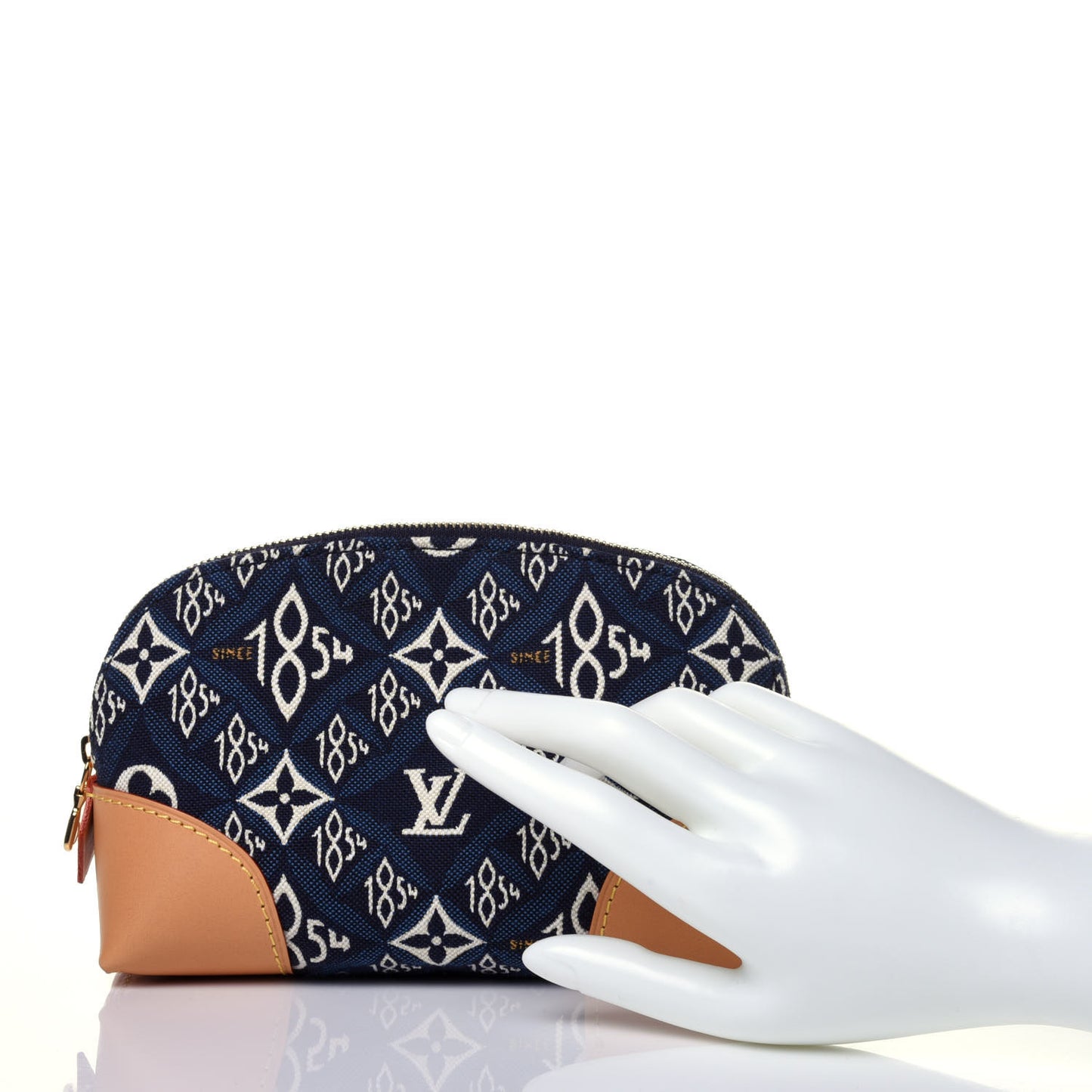 Jacquard Since 1854 Cosmetic Pouch PM Blue