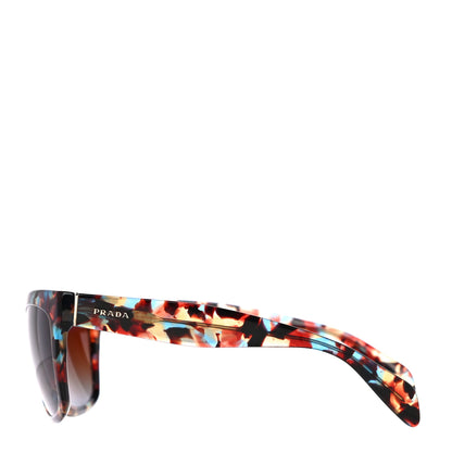 Prada Square Sunglasses SPR 07P Tortoise Blue 2 of 7